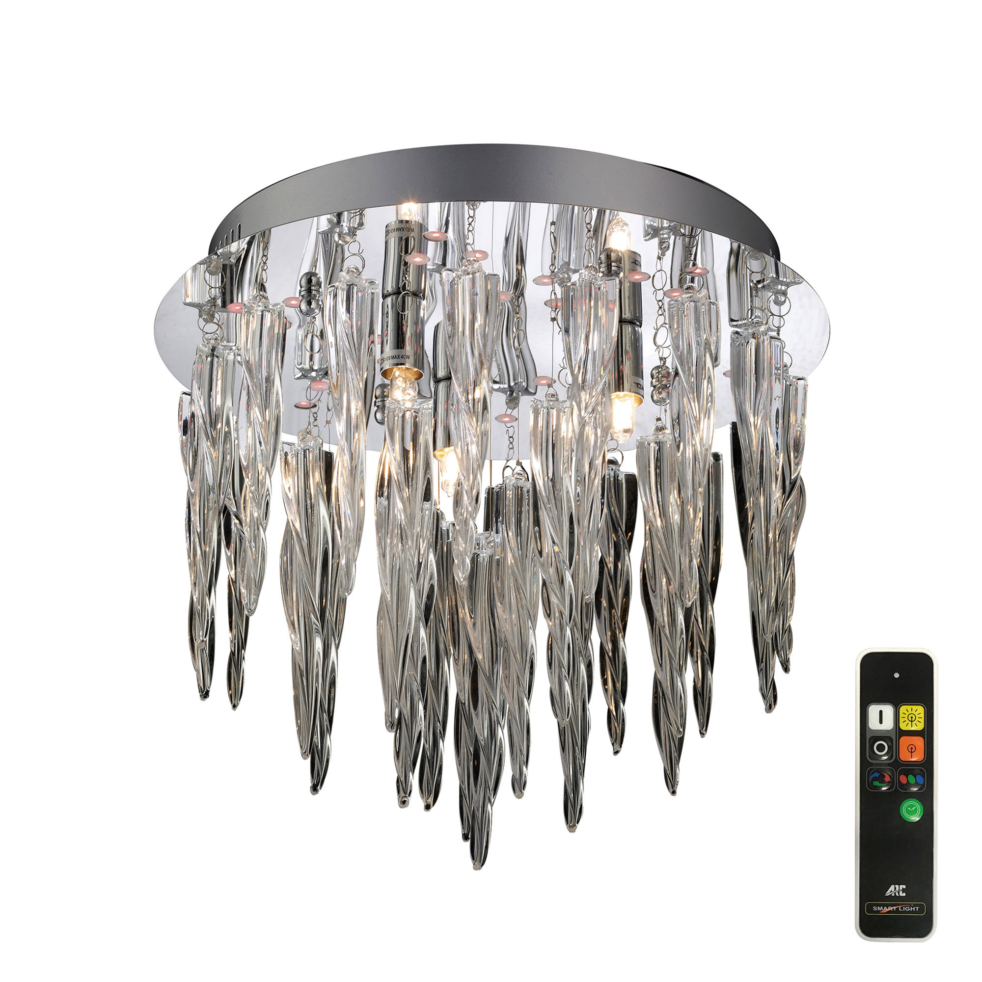 Tropez Ceiling Lights Diyas Flush Fittings